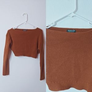 Sweater Crop Top